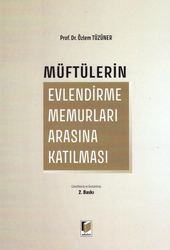 Müftülerin Evlendirme Memurları Arasına Katılması