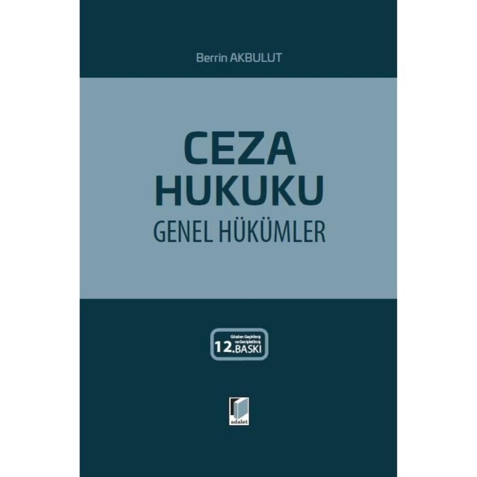Ceza Hukuku Genel Hükümler