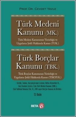 Türk Medeni Kanunu – Türk Borçlar Kanunu (TBK)