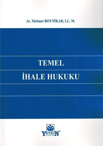 Temel İhale Hukuku