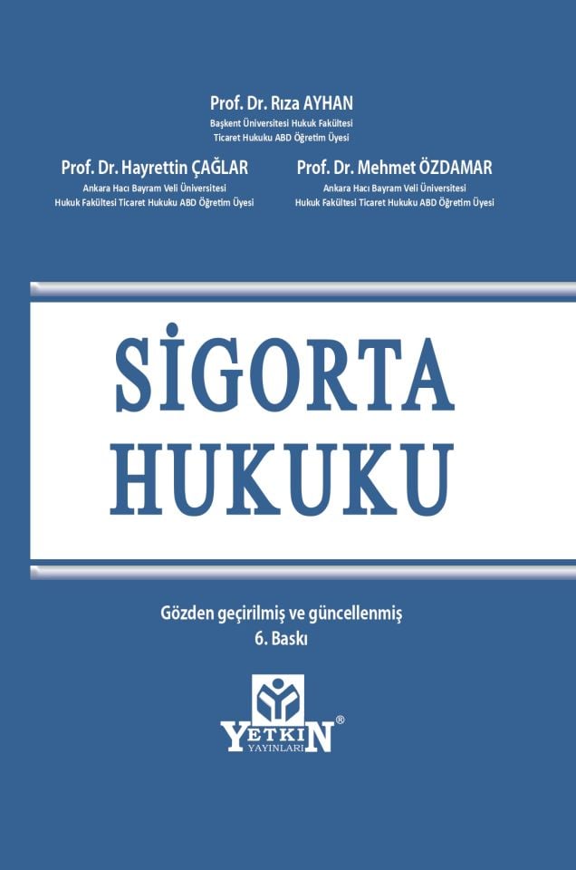 Sigorta Hukuku Ders Kitabı