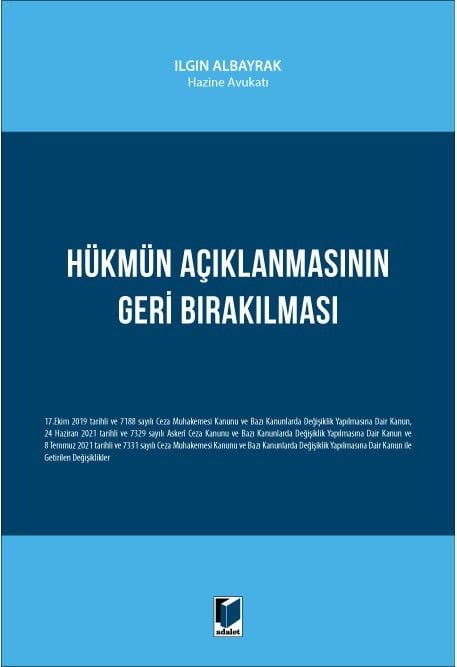 Hükmün Açıklanmasının Geri Bırakılması