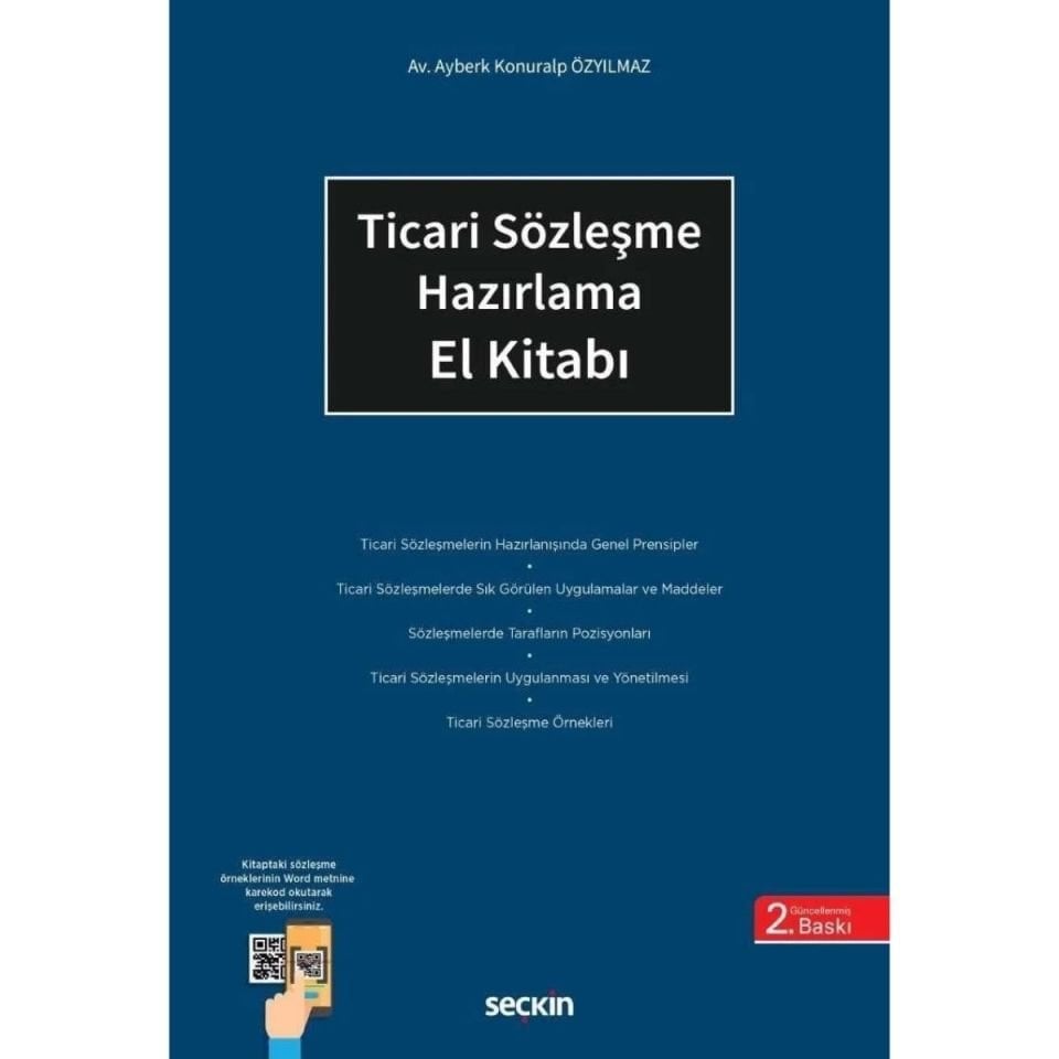 Ticari Sözleşme Hazırlama El Kitabı