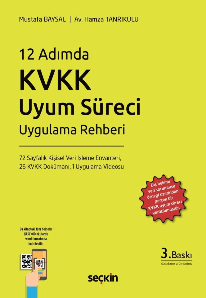12 Adımda Kvkk Uyum Süreci Uygulama Rehberi