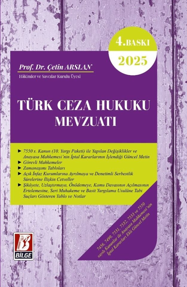 Türk Ceza Hukuku Mevzuatı
