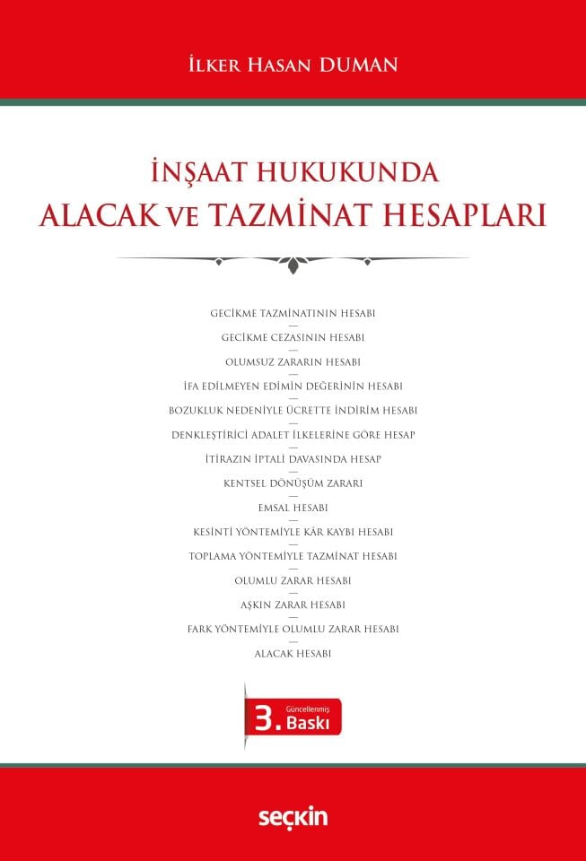 İnşaat Hukukunda Alacak Ve Tazminat Hesapları
