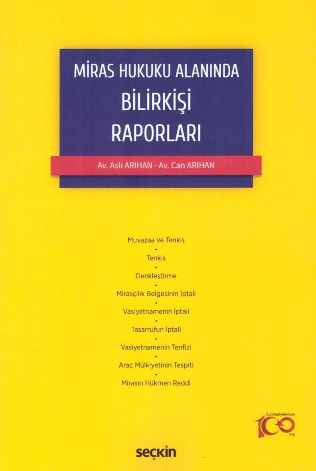 Miras Hukuku Alanında Bilirkişi Raporları
