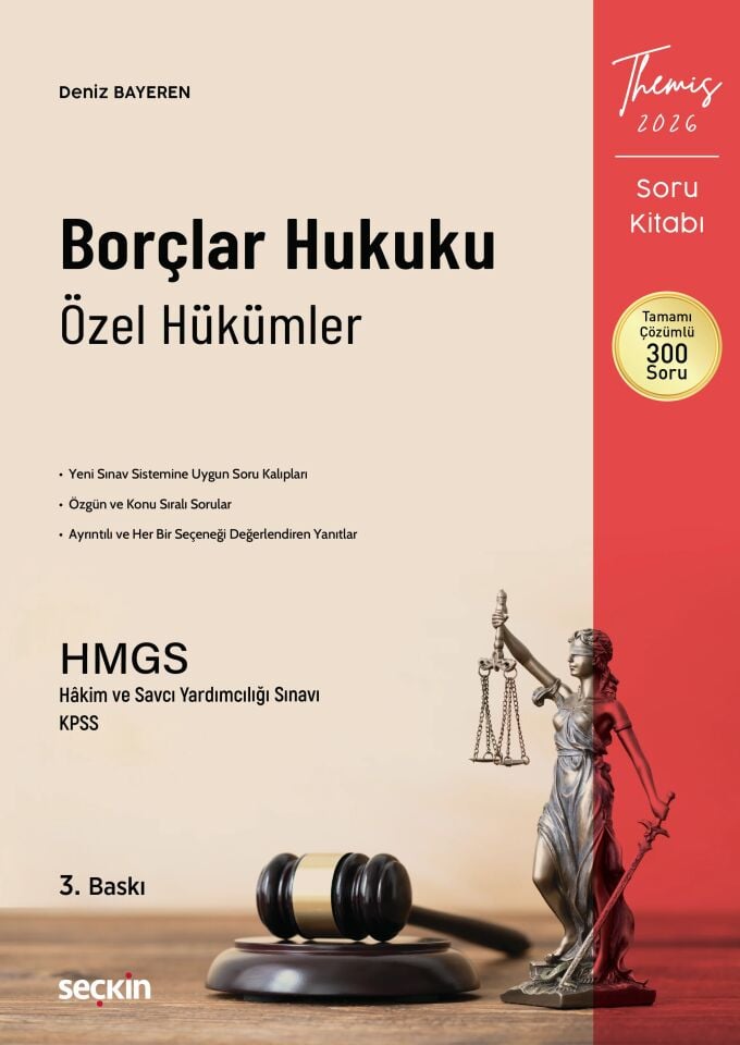 THEMIS –Borçlar Hukuku Özel Hükümler Soru Kitabı