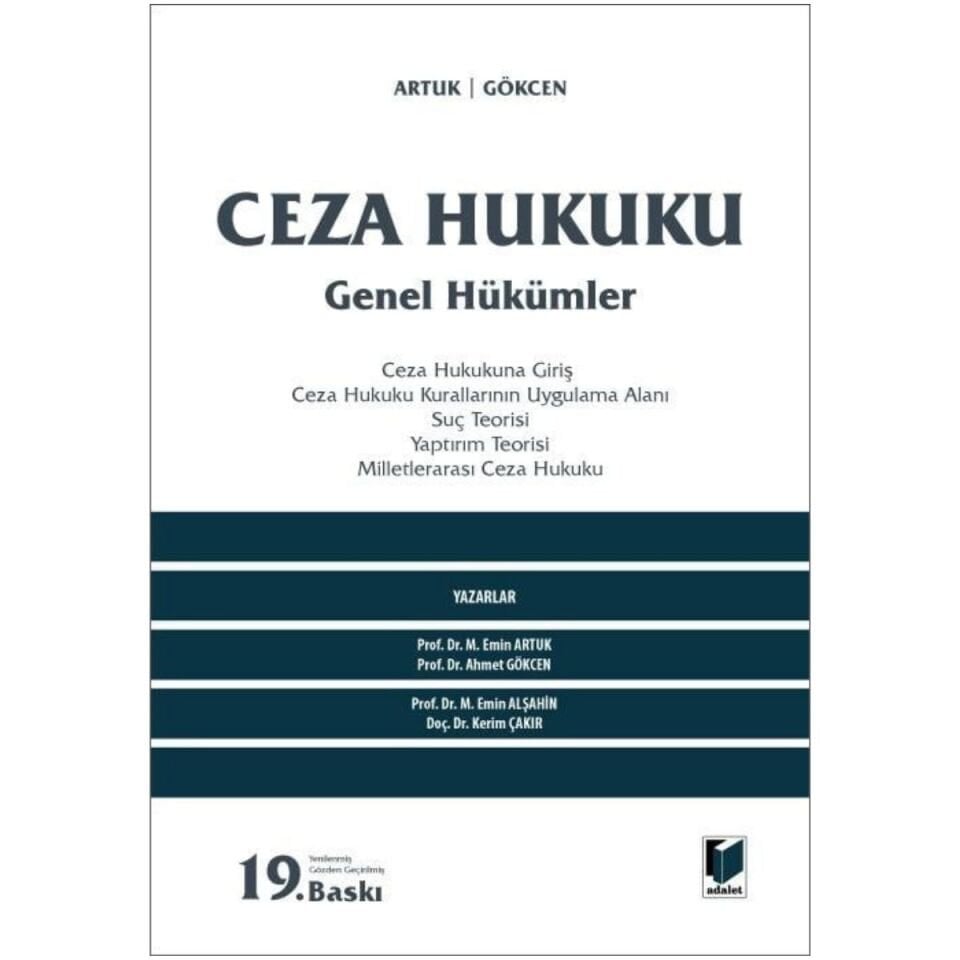 Ceza Hukuku Genel Hükümler