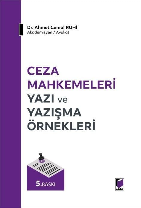 Cumhuriyet Başsavcılığı, Ceza Mahkemeleri Yazı ve Yazışma Örnekleri