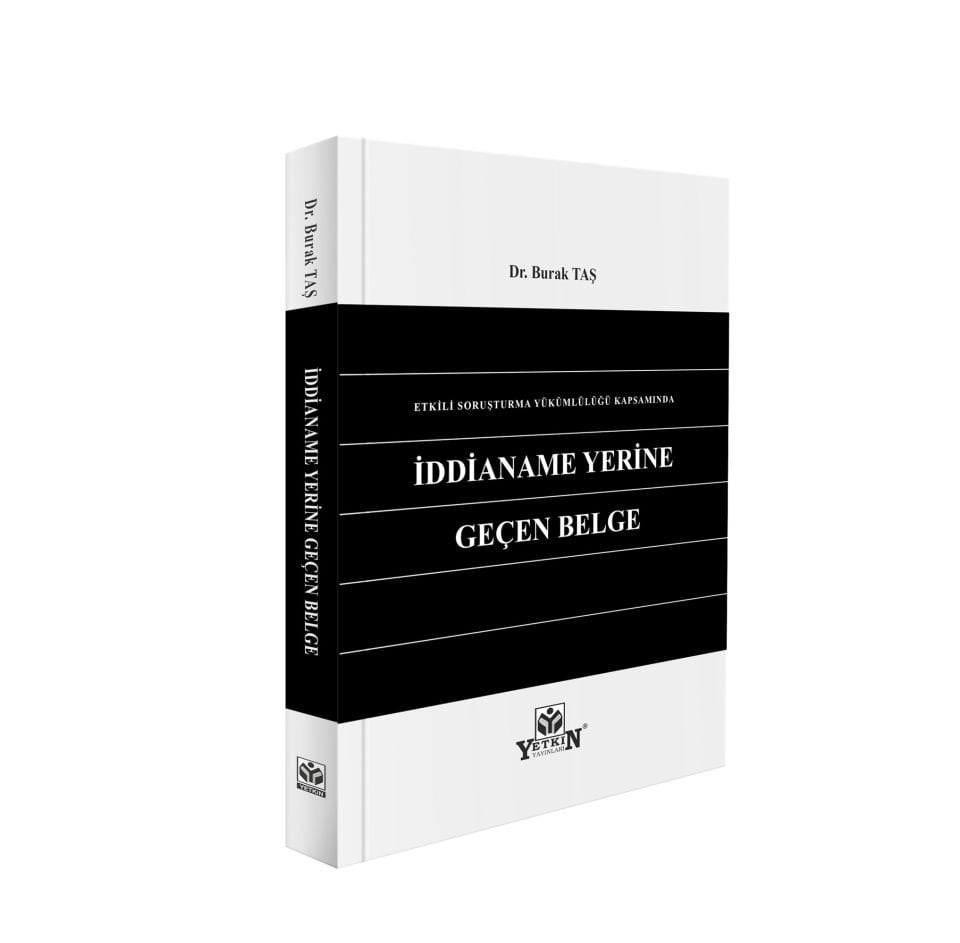 İddianame Yerine Geçen Belge