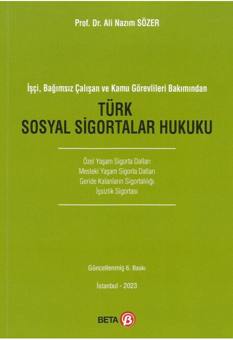 Türk Sosyal Sigortalar Hukuku
