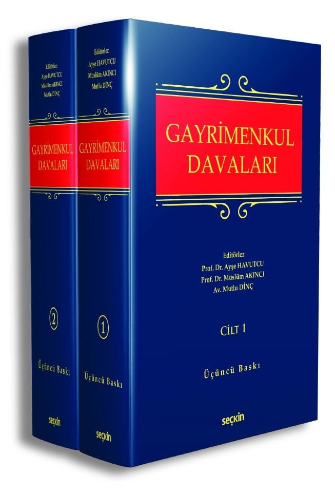 Gayrimenkul Hukuku Davaları (2 Cilt Takım)