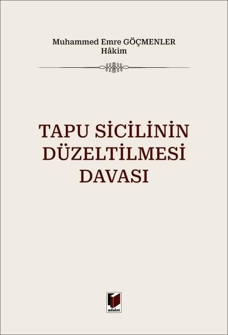Tapu Sicilinin Düzeltilmesi Davası