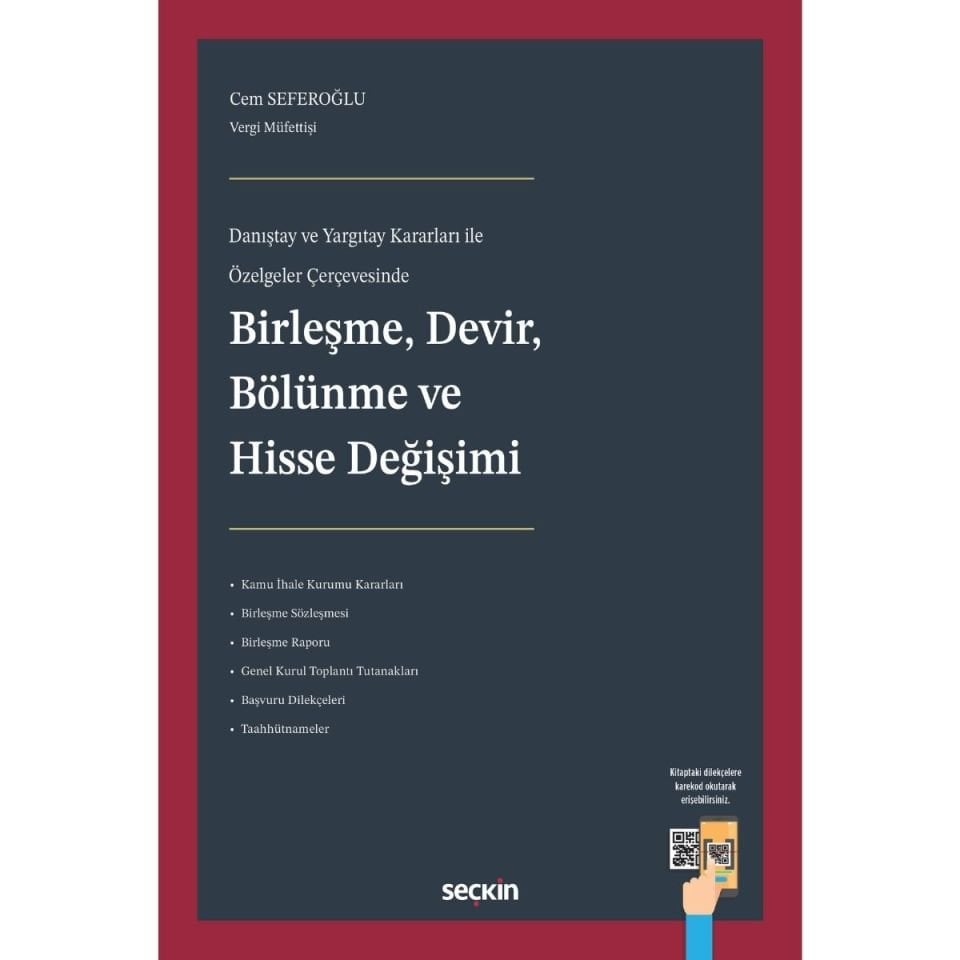 Birleşme, Devir, Bölünme ve Hisse Değişimi