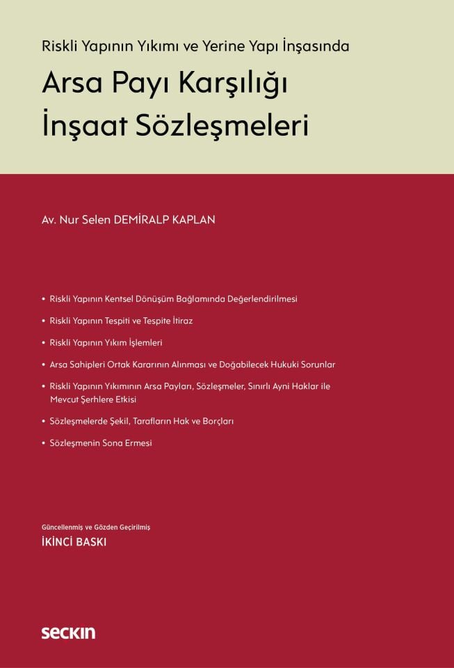 Arsa Payı Karşılığı İnşaat Sözleşmeleri