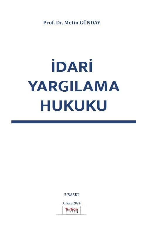 İdari Yargılama Hukuku