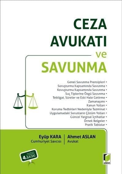 Ceza Avukatı ve Savunma
