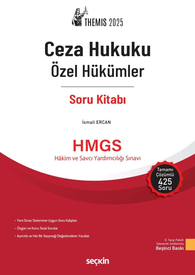 Themıs – Ceza Hukuku Özel Hükümler Soru Kitabı
