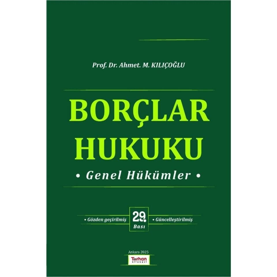 Borçlar Hukuku Genel Hükümler