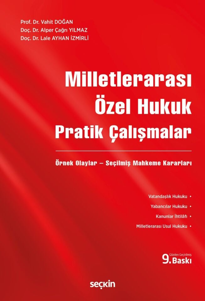 Milletlerarası Özel Hukuk Pratik Çalışmaları