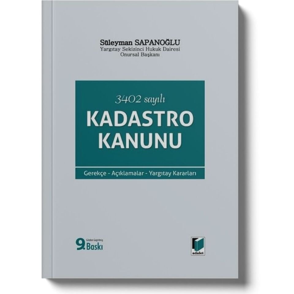 Kadastro Kanunu ( 3402 Sayılı )