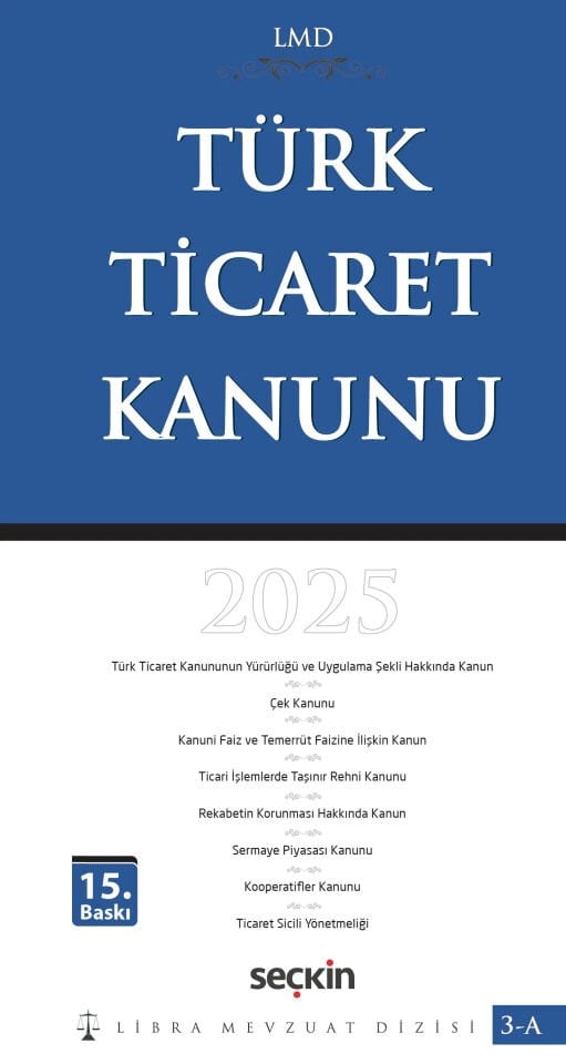 Türk Ticaret Kanunu / Lmd–3A