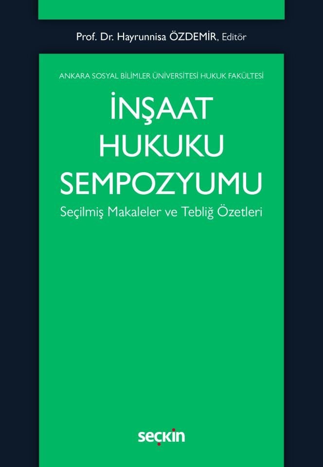 İnşaat Hukuku Sempozyumu