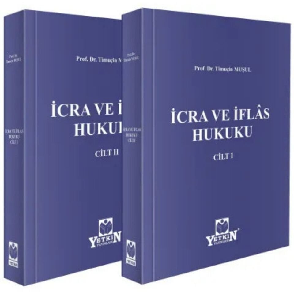 İcra ve İflas Hukuku - ( 1. CİLT & 2. CİLT )