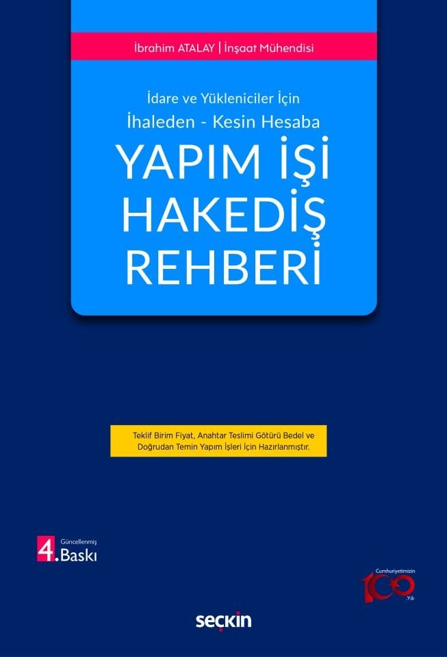 Yapım İşi Hakediş Rehberi