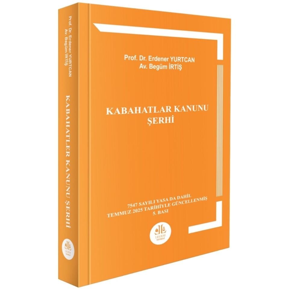Kabahatler Kanunu Şerhi