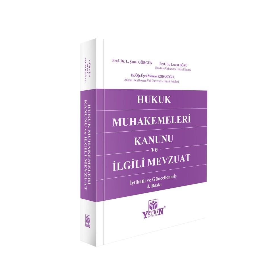 Hukuk Muhakemeleri Kanunu Ve İlgili Mevzuatı