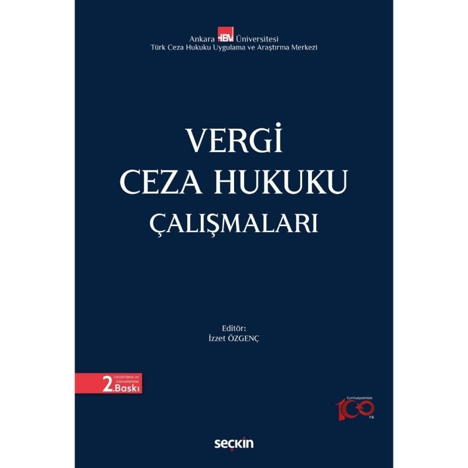 Vergi Ceza Hukuku Çalışmaları