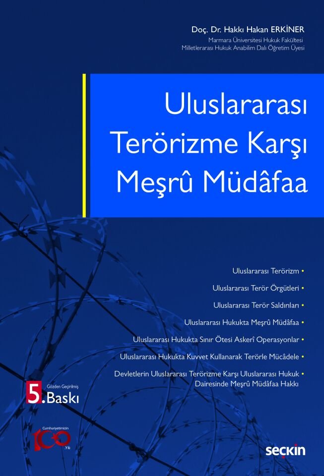 Uluslararası Terörizme Karşı Meşrû Müdâfaa