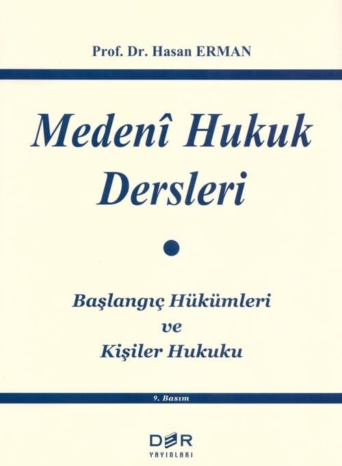 Medenî Hukuk Dersleri