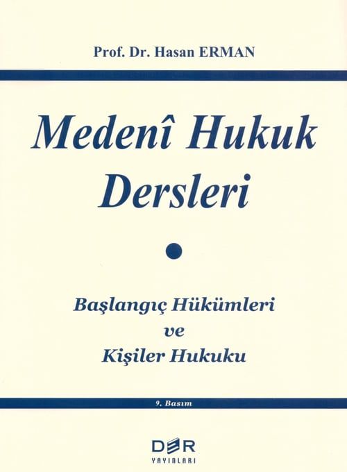 Medenî Hukuk Dersleri