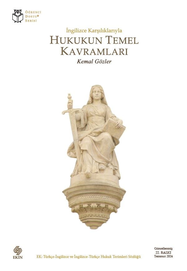 Hukukun Temel Kavramları(İngilizce Karşılıklarıyla)
