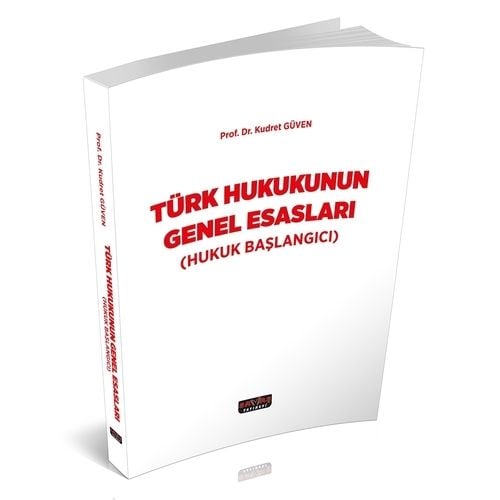 Türk Hukukunun Genel Esasları