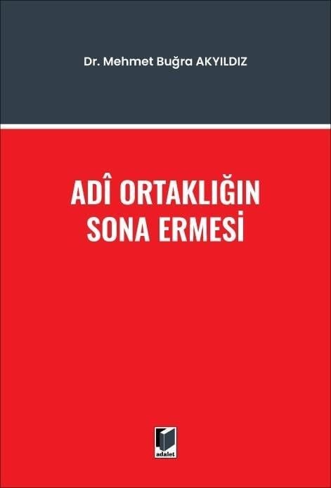 Adi Ortaklığın Sona Ermesi