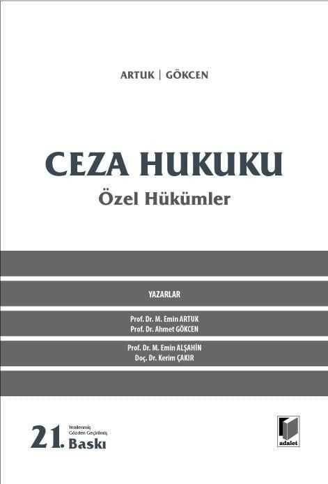 Ceza Hukuku (Özel Hükümler)