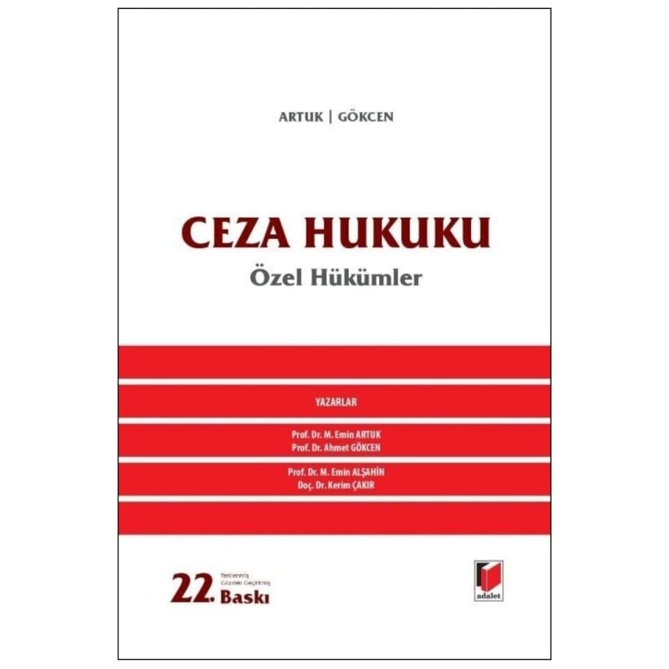 Ceza Hukuku (Özel Hükümler)