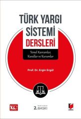 Türk Yargı Sistemi Dersleri