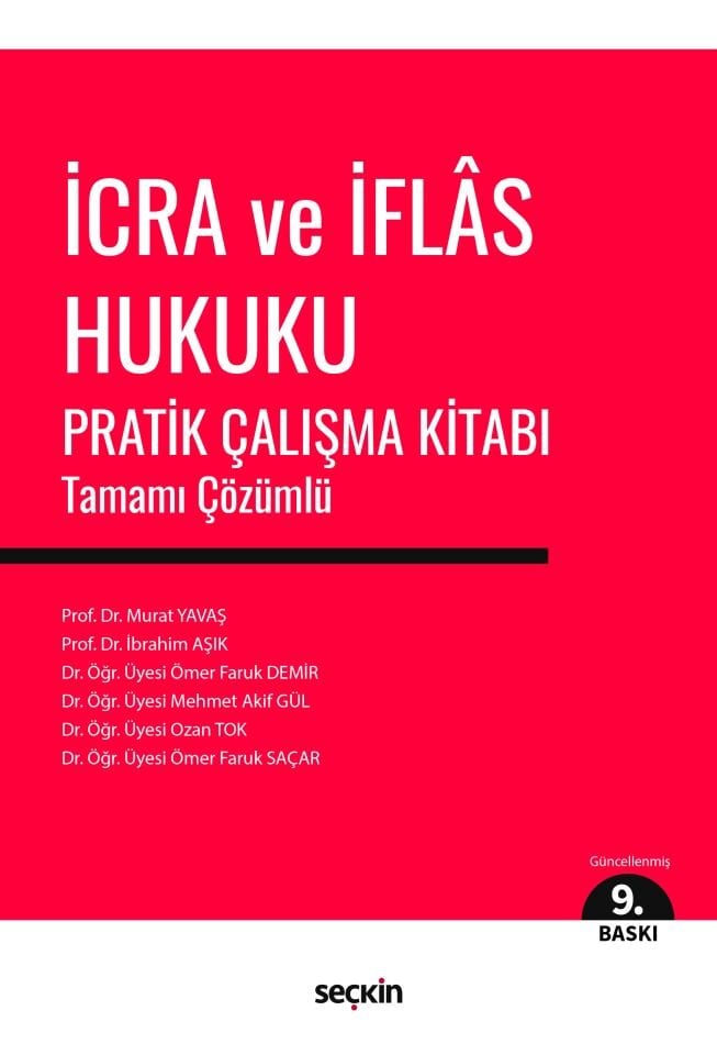 İcra Ve İflas Hukuku Pratik Çalışma Kitabı