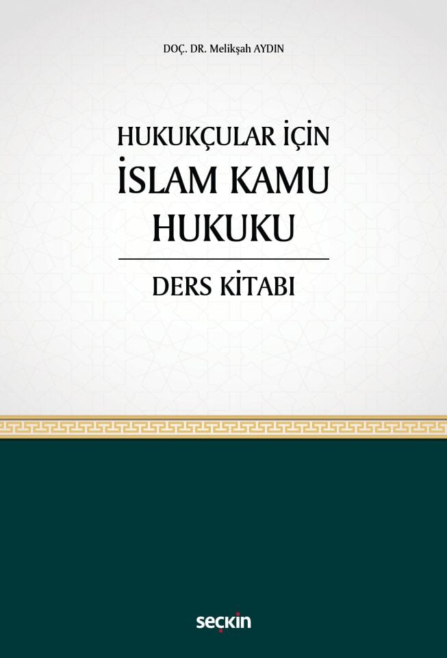 İslam Kamu Hukuku Ders Kitabı