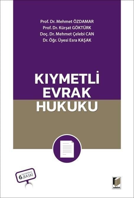 Kıymetli Evrak Hukuku