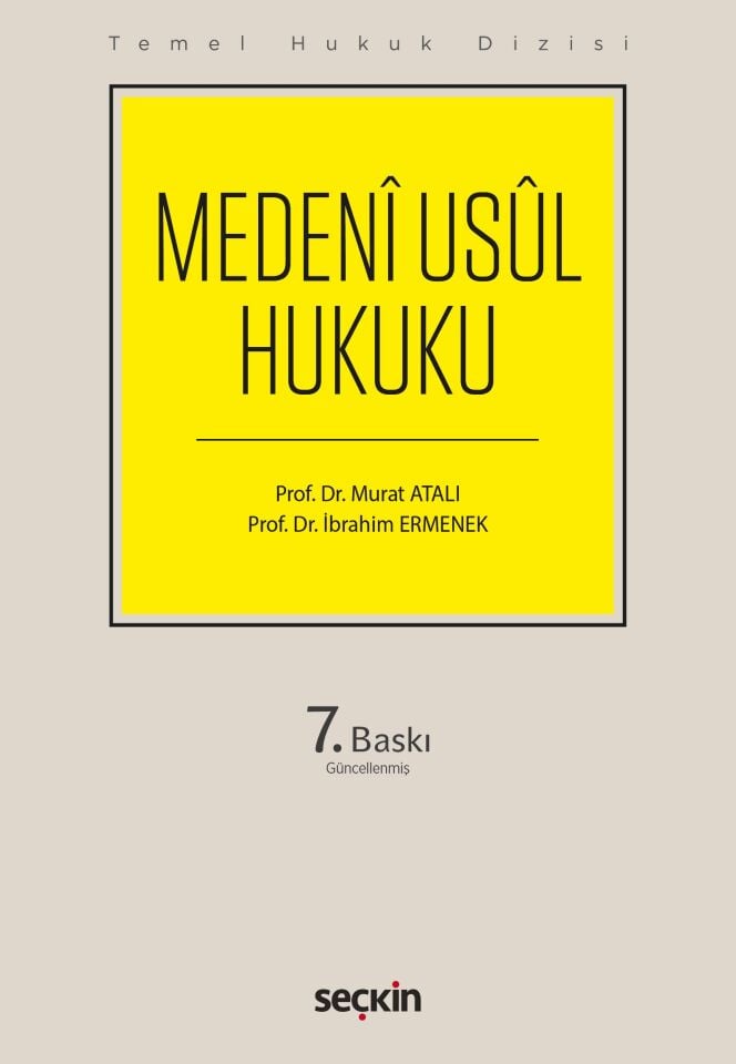 Medeni Usul Hukuku (Temel Hukuk Dizisi)