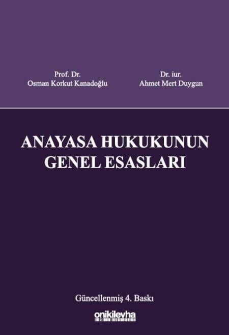 Anayasa Hukukunun Genel Esasları