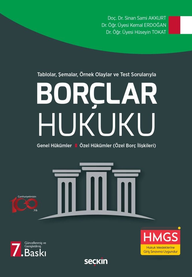Borçlar Hukuku Genel Hükümler - Özel Hükümler (Özel Borç İlişkileri)