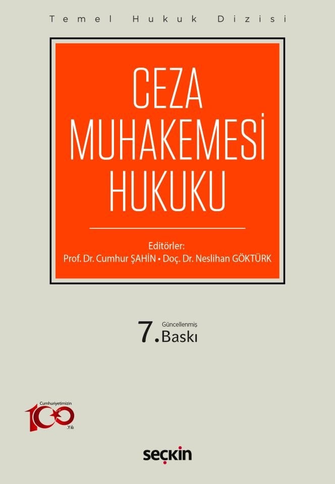 Ceza Muhakemesi Hukuku Temel Hukuk Dizisi