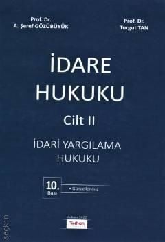 İdare Hukuku- İdari Yargılama Hukuku – Cilt 2